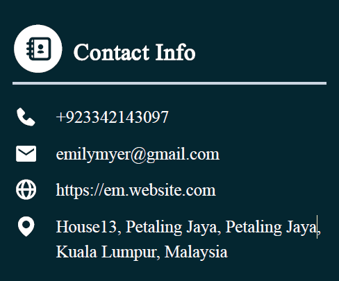 undefined Resume